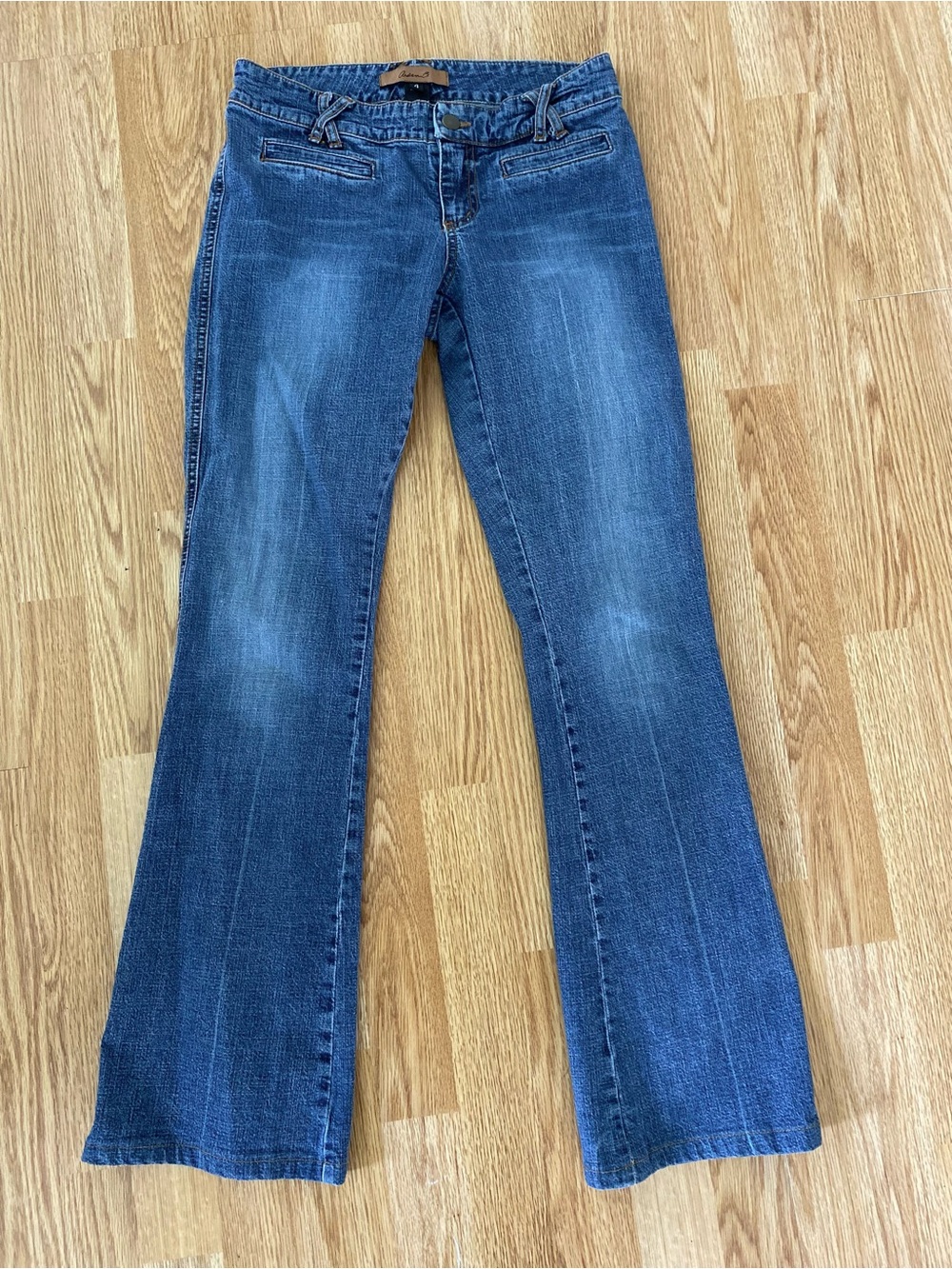 Arden B Women's Blue Flare Jeans